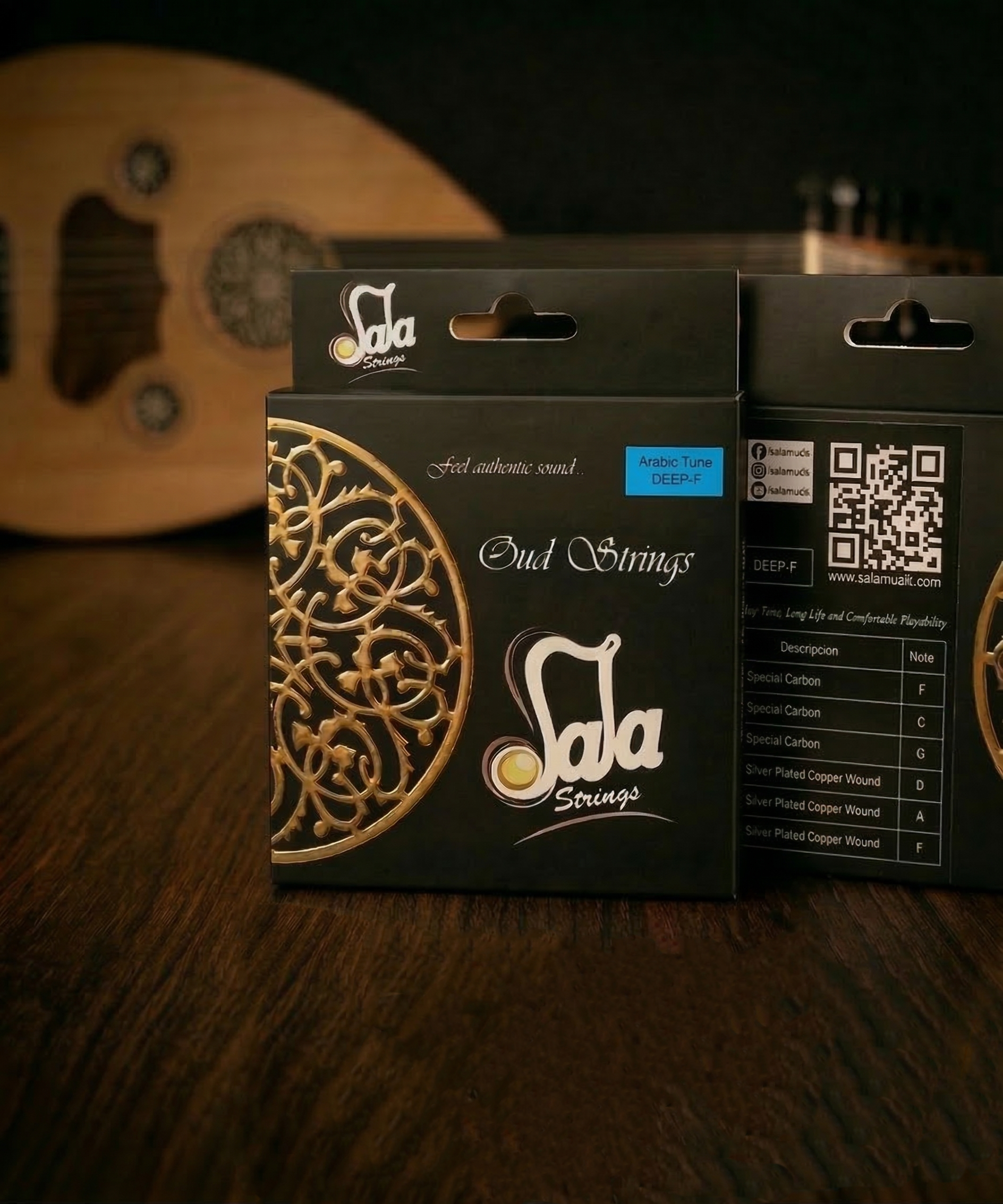 Arap FF ud için özel FF akort teli DEEP-F Sala Strings