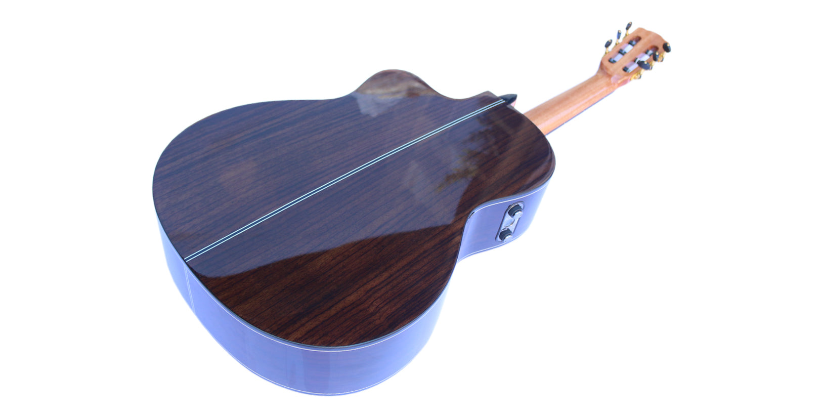 Båndløs klassisk guitar CP-3 — skråt bagfra