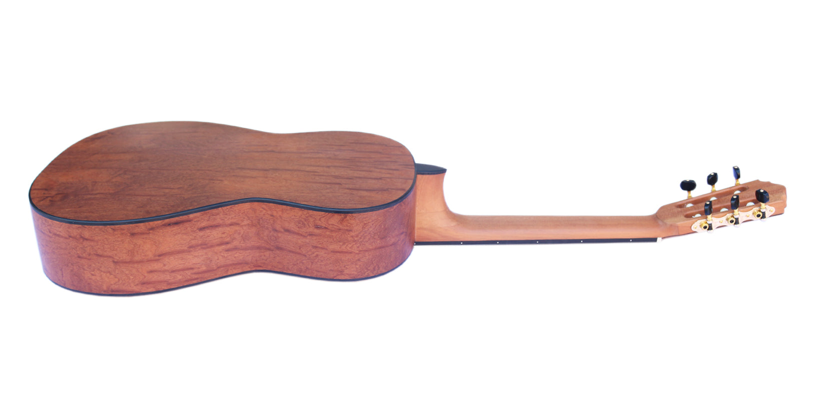 Sala Muzik håndlavet COP-404 båndløs guitar med 49 cm krop og rosentræ stol