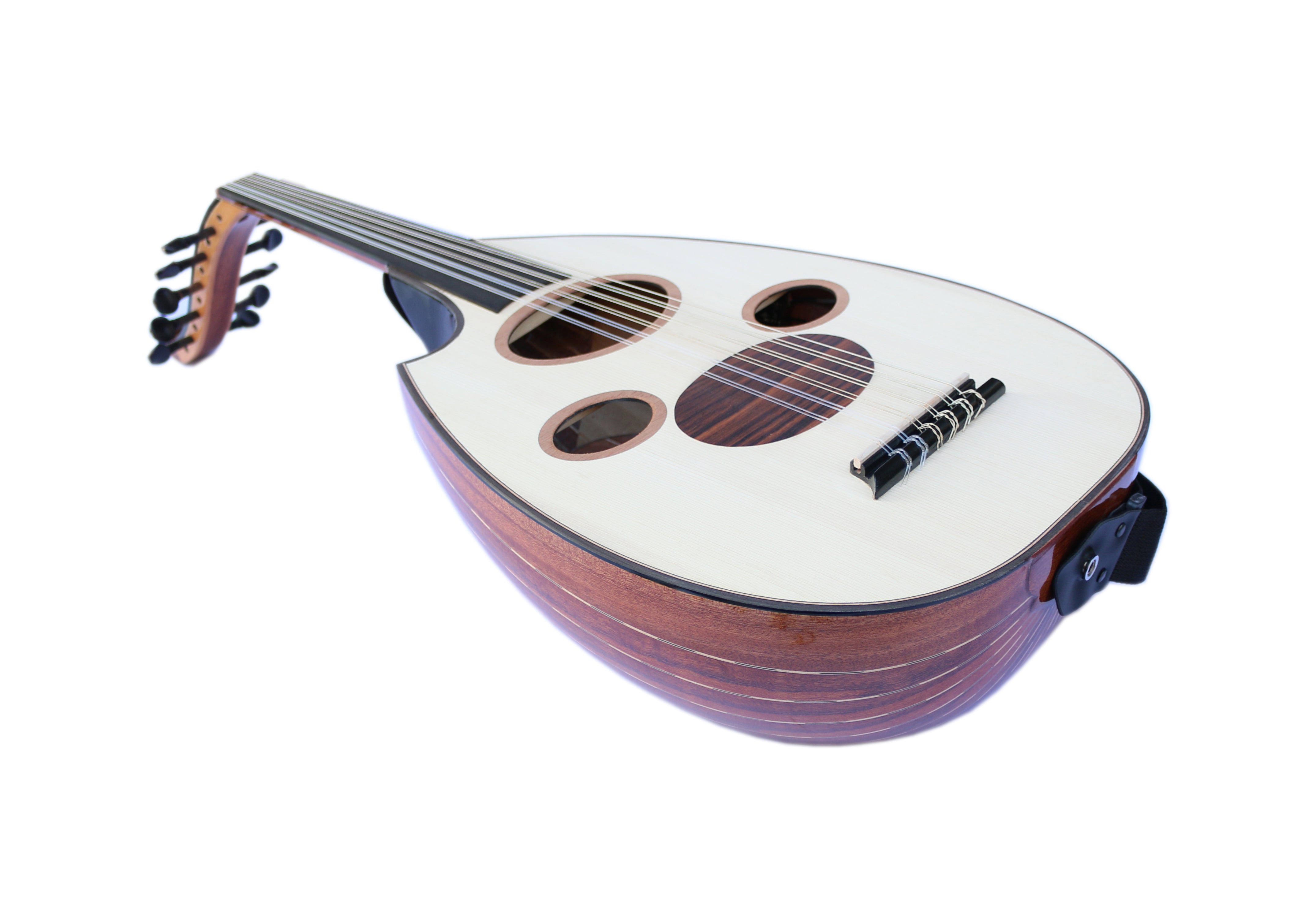 Oud arabe électrique gaucher Sala Muzik AOH-6L