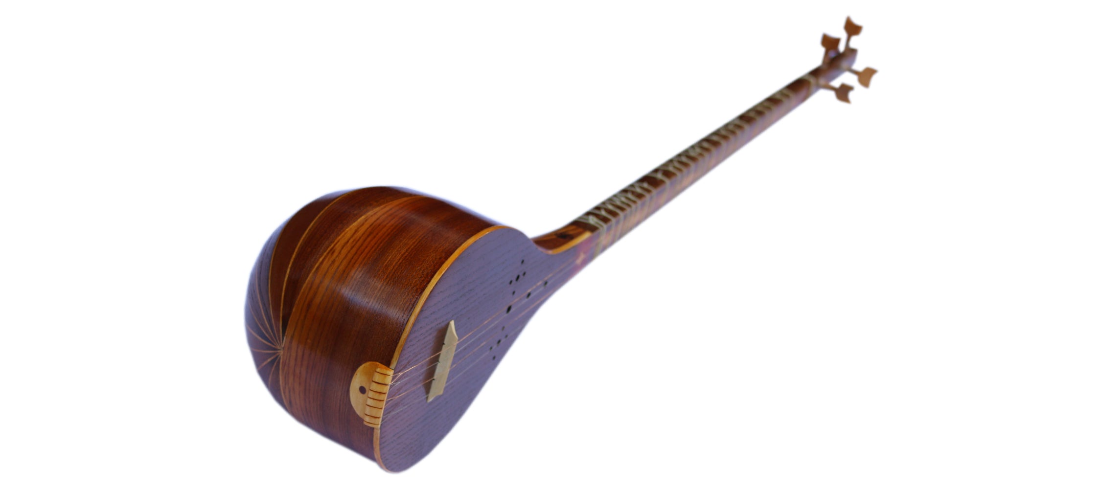 Sétar persan Davood DS-3 instrument de luthier manche en noyer