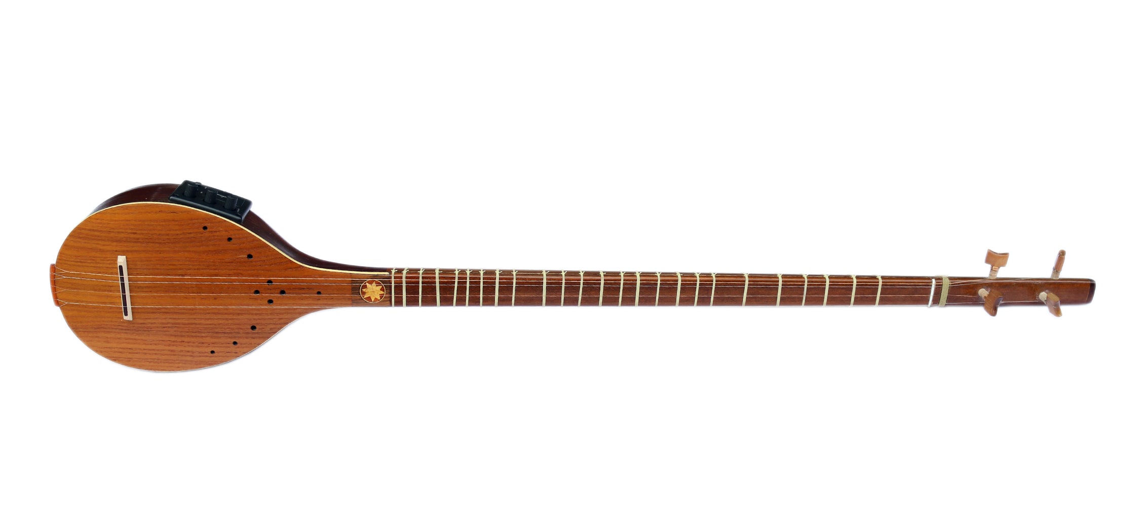 Sétar électro-acoustique Sala ES-4 avec égaliseur luth à long manche persan