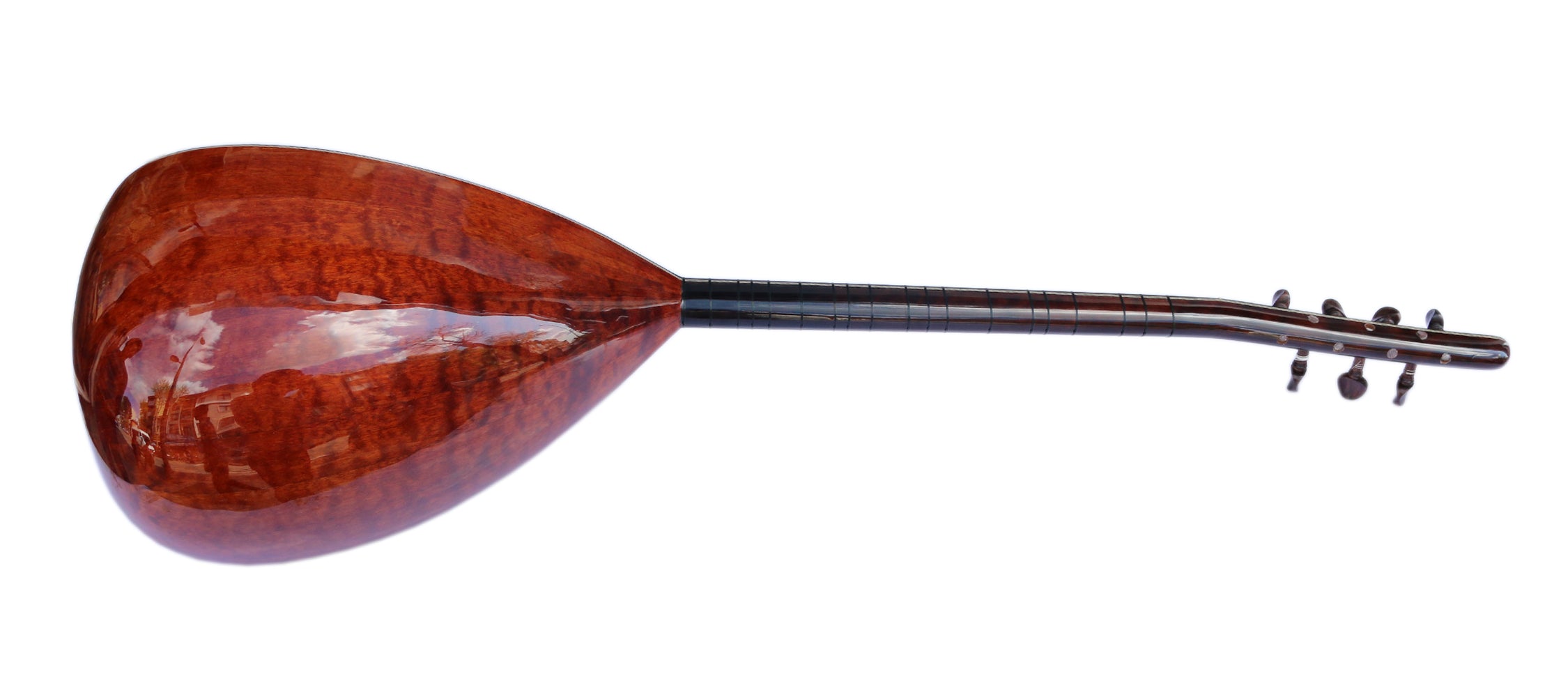 Baglama turque à manche court fait main OSS-308 par Sala