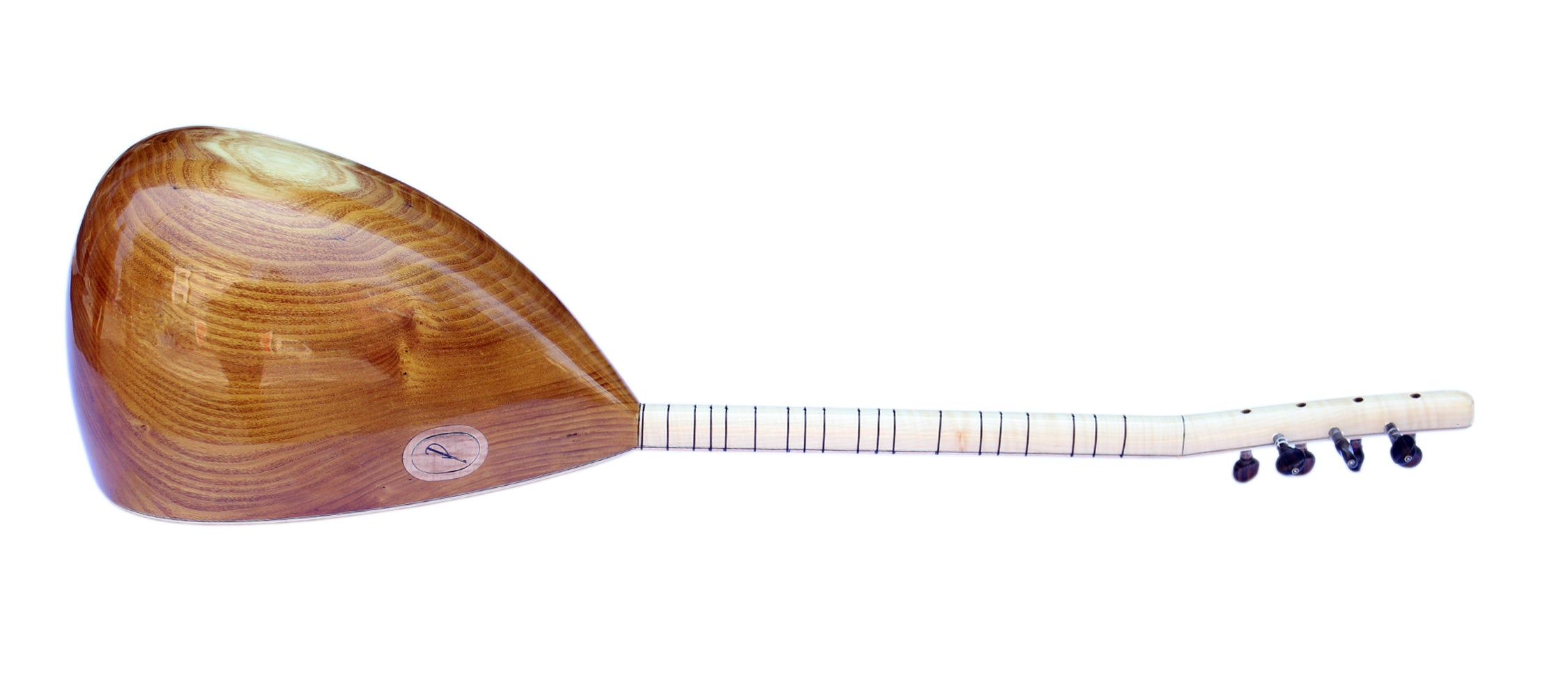 Baglama fait main DST-407S en mûrier sculpté