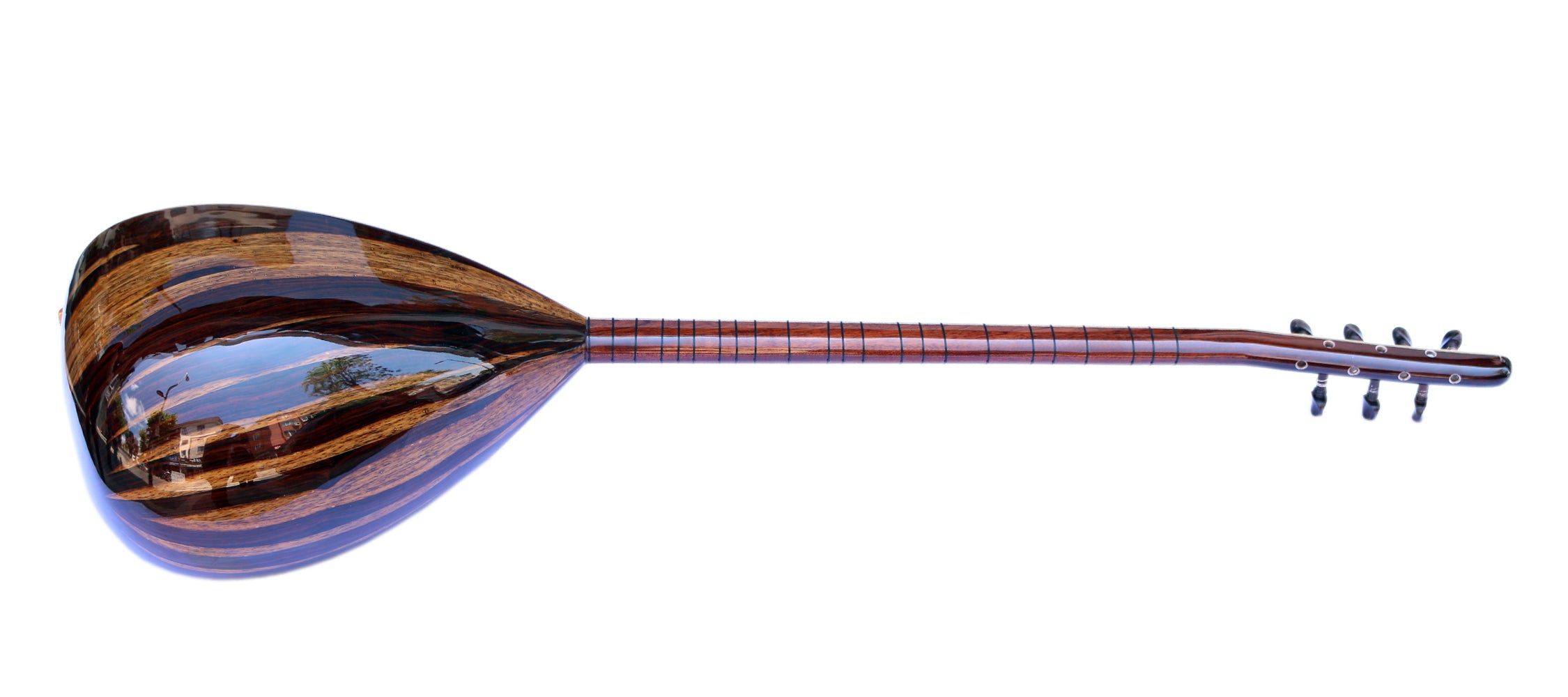 Baglama à long manche OSL-5 en palissandre brésilien par Sala