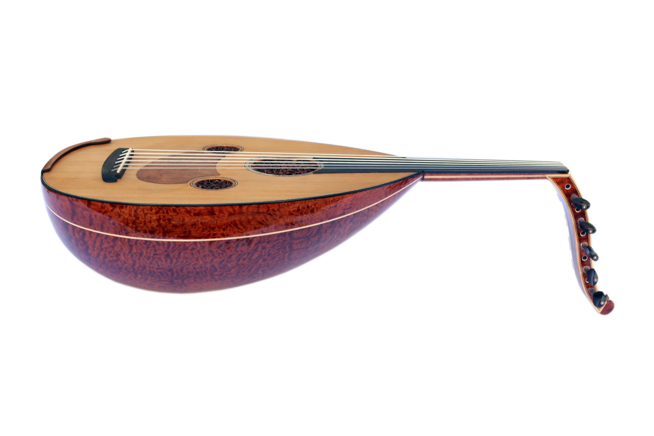 Oud Zenne 3/4 plus petit UNQ-2Z avec sillet en os et construction Pomela