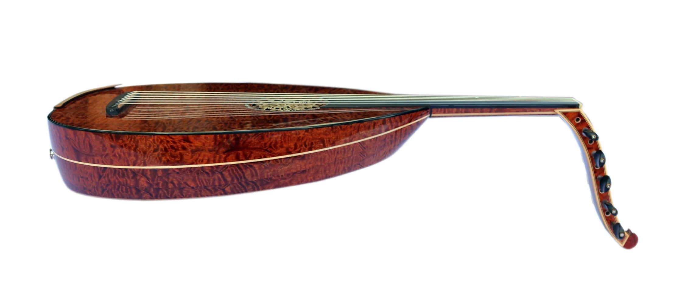 Oud arabe électrique UNQ-20EA avec action basse et amplification nette