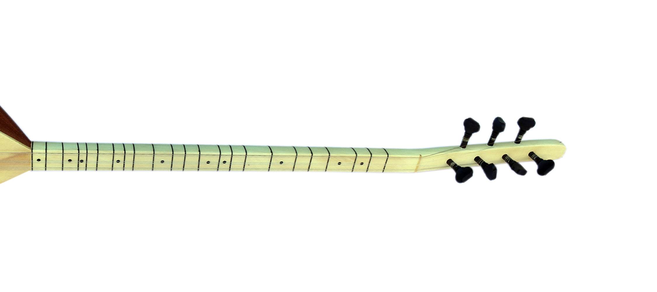 Long neck mahogany baglama saz ALB-205 with 82cm scale by Sala Muzik