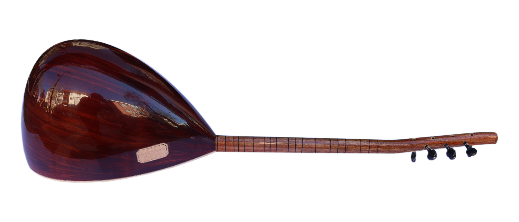 Baglama saz à manche court fait main ASB-302 par Sala Muzik
