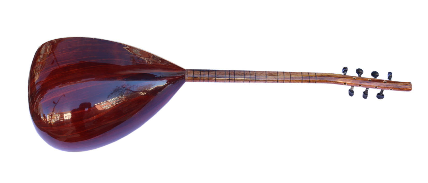Baglama saz à manche court en genévrier ASB-302 par Sala