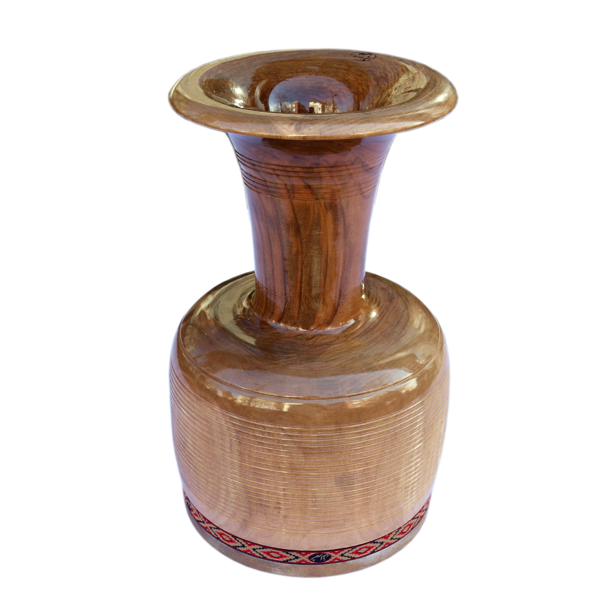 Tonbak SHZ-103B Shirani yapımı doğal deri başlıklı taşıma çantalı