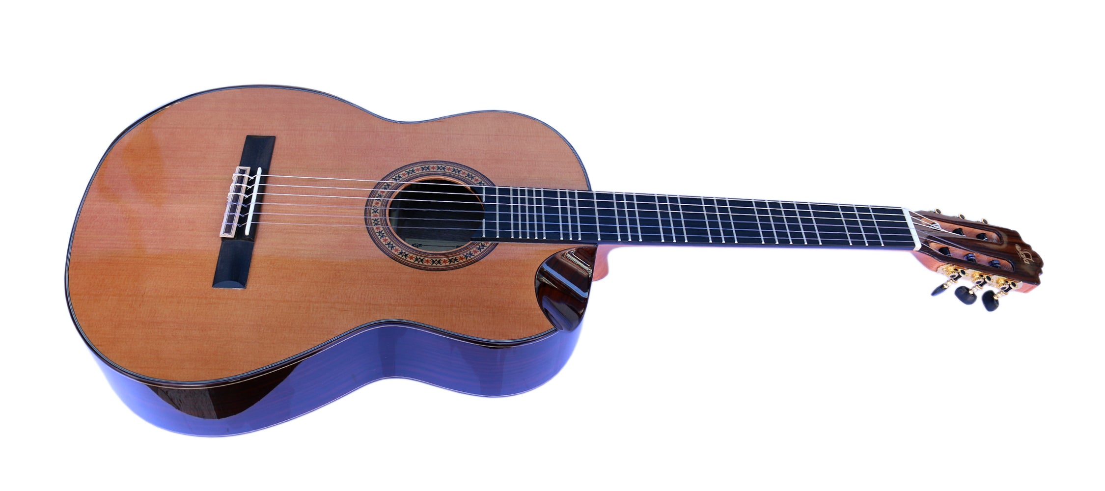 Professional Microtonal Electric Classical Guitar With Equalizer KG-5