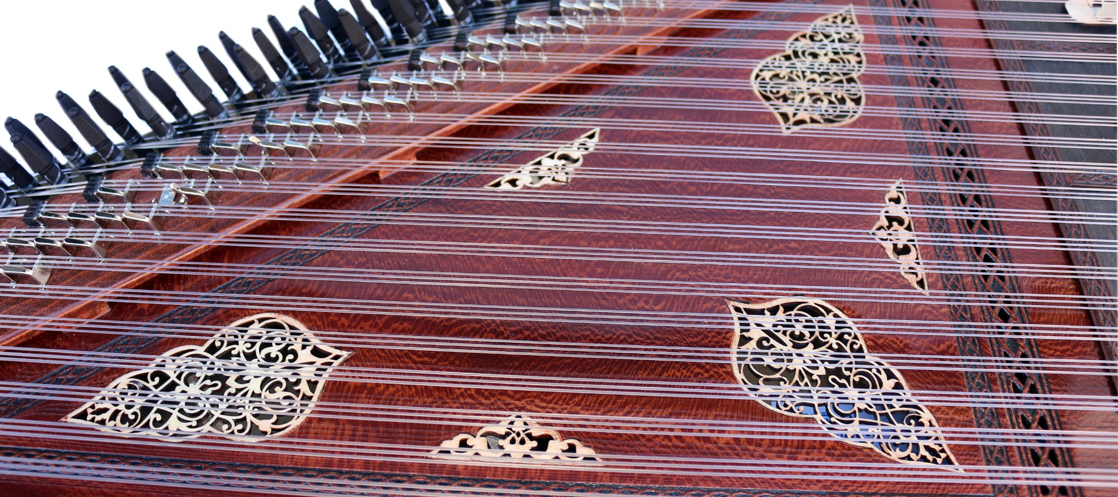 Qanun arabe professionnel MKA-4 instrument à cordes pinceés