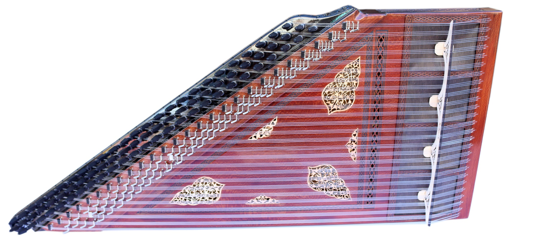 Mustafa Saglam qanun arabe MKA-4 instrument de luthier artisanal