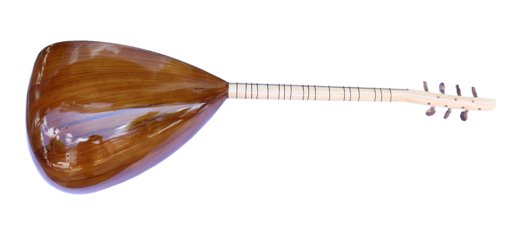 El yapımı dut kısa sap bağlama ASK-306 Dest