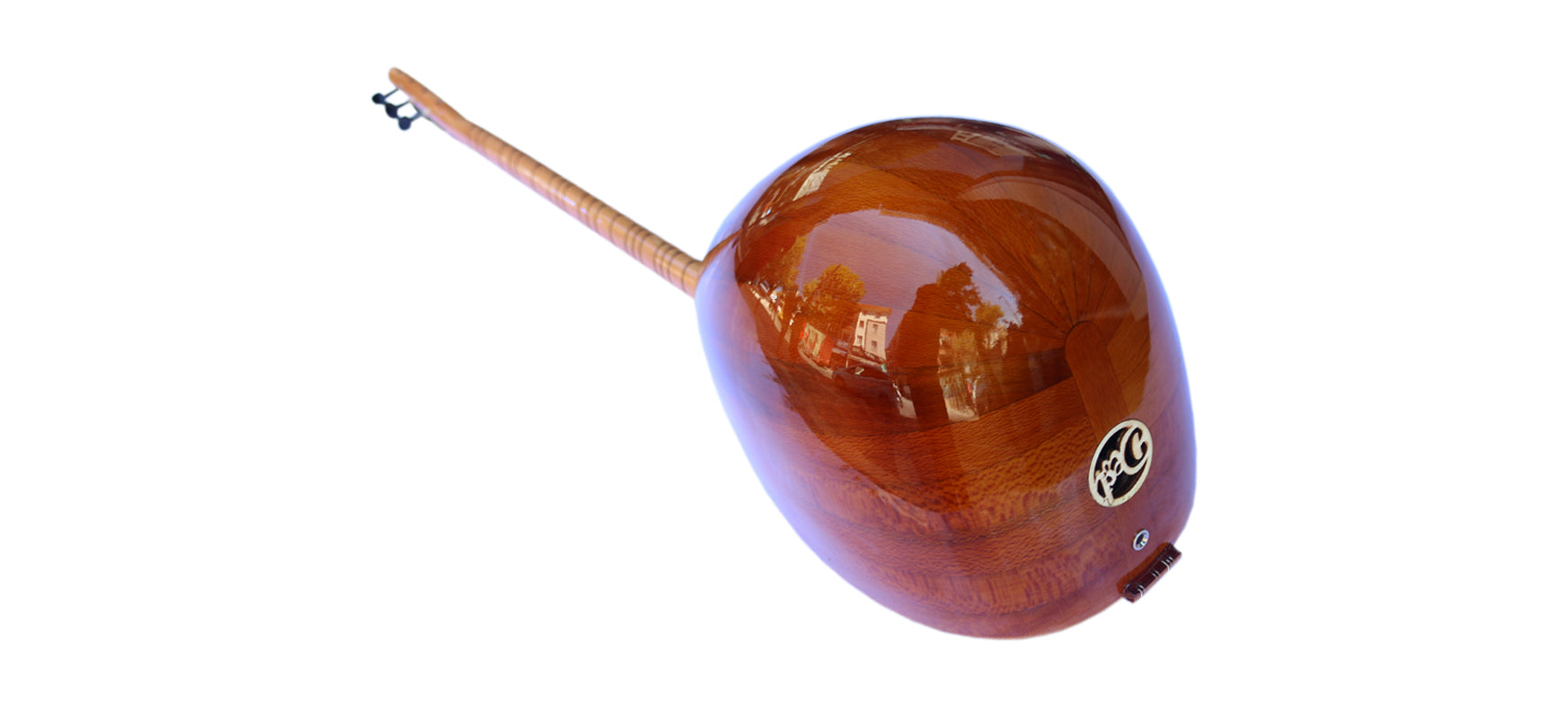 El yapımı sol el dut uzun sap bağlama ASL-113L Sala