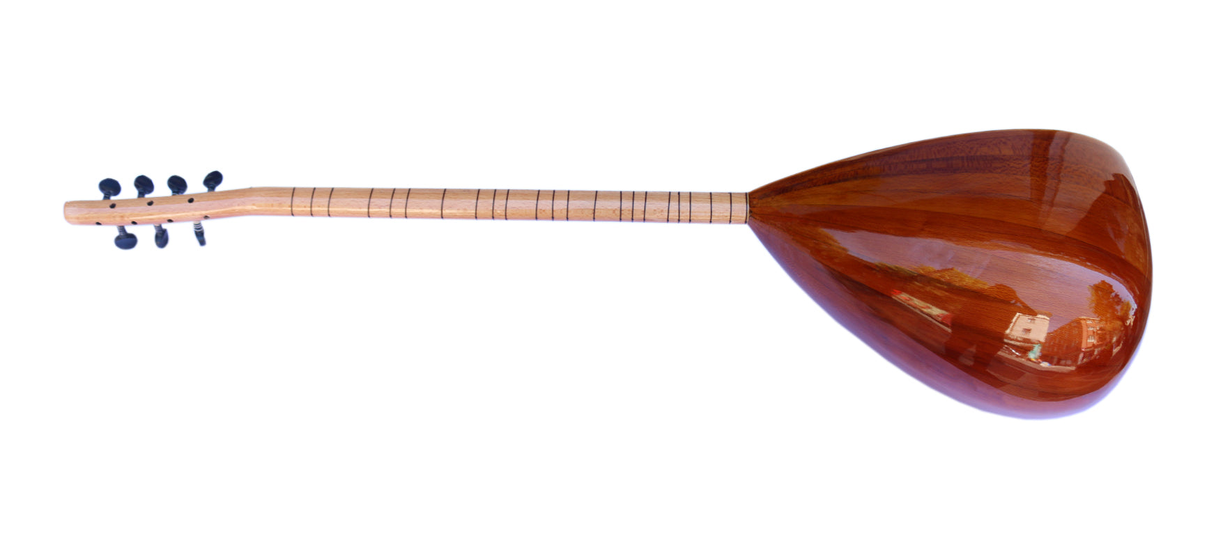 Sala Muzik sol el dut uzun sap bağlama ASL-113L