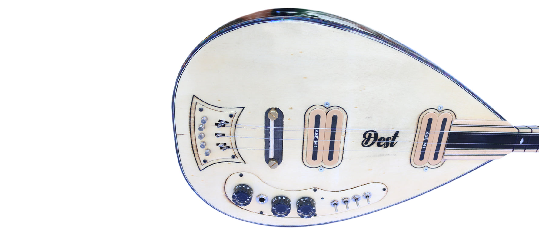 Venge elektrik bağlama saz ASEL-104 Dest yapımı