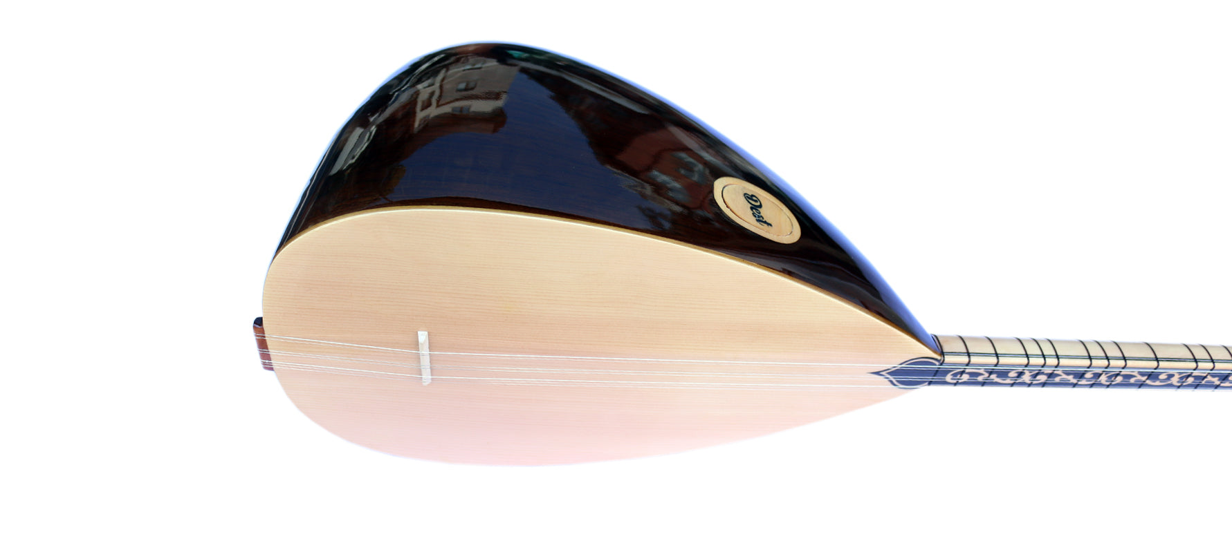 Dest ceviz uzun sap bağlama saz ASL-302G