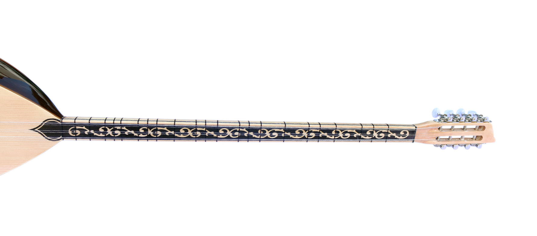 Dest Türk ceviz uzun sap bağlama ASL-302G
