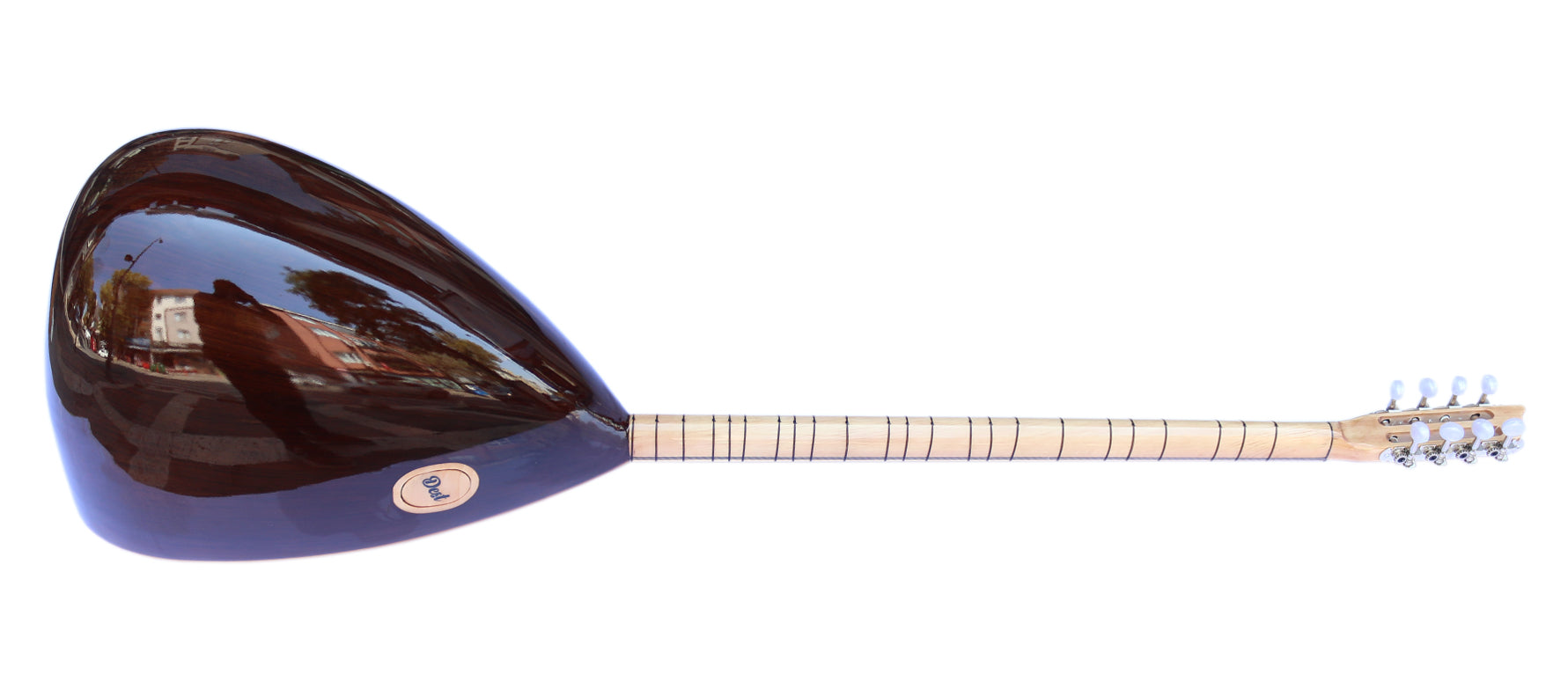 Dest Türk ceviz uzun sap bağlama ASL-302G