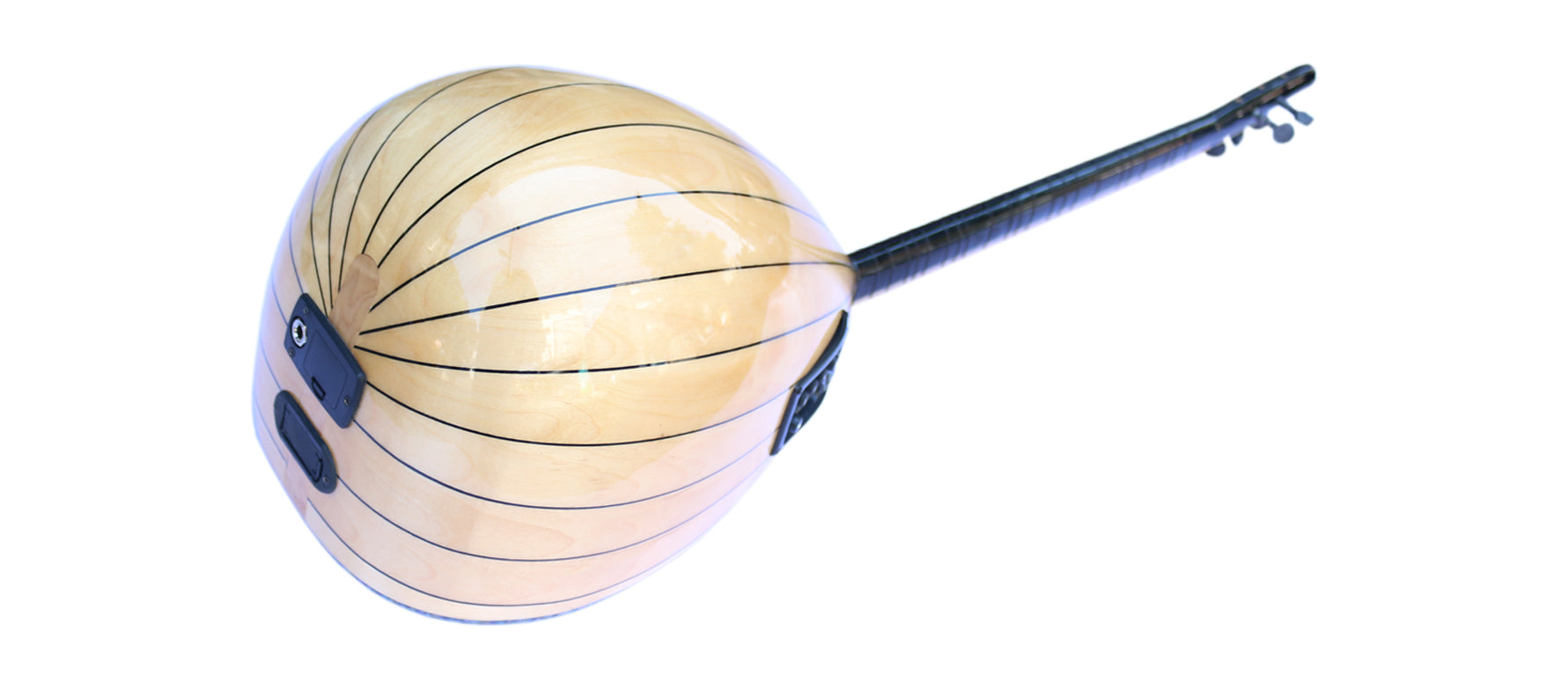 Uzun sap elektro bağlama saz RT1 yerleşik ritim sistemi ile Dest