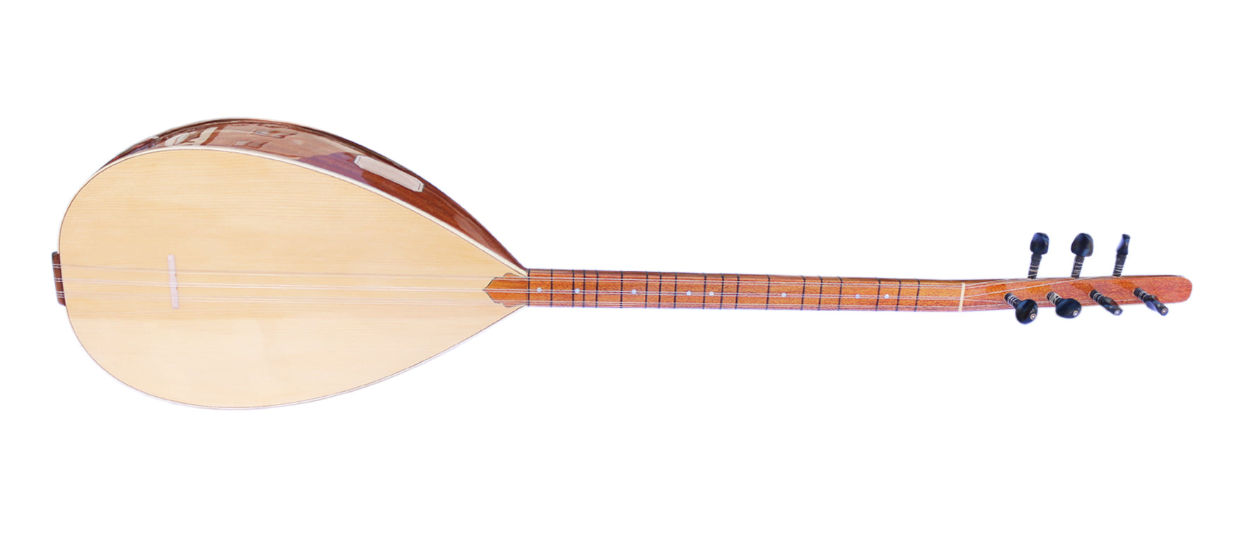 Sala profesyonel kısa sap bağlama saz MSS-201S