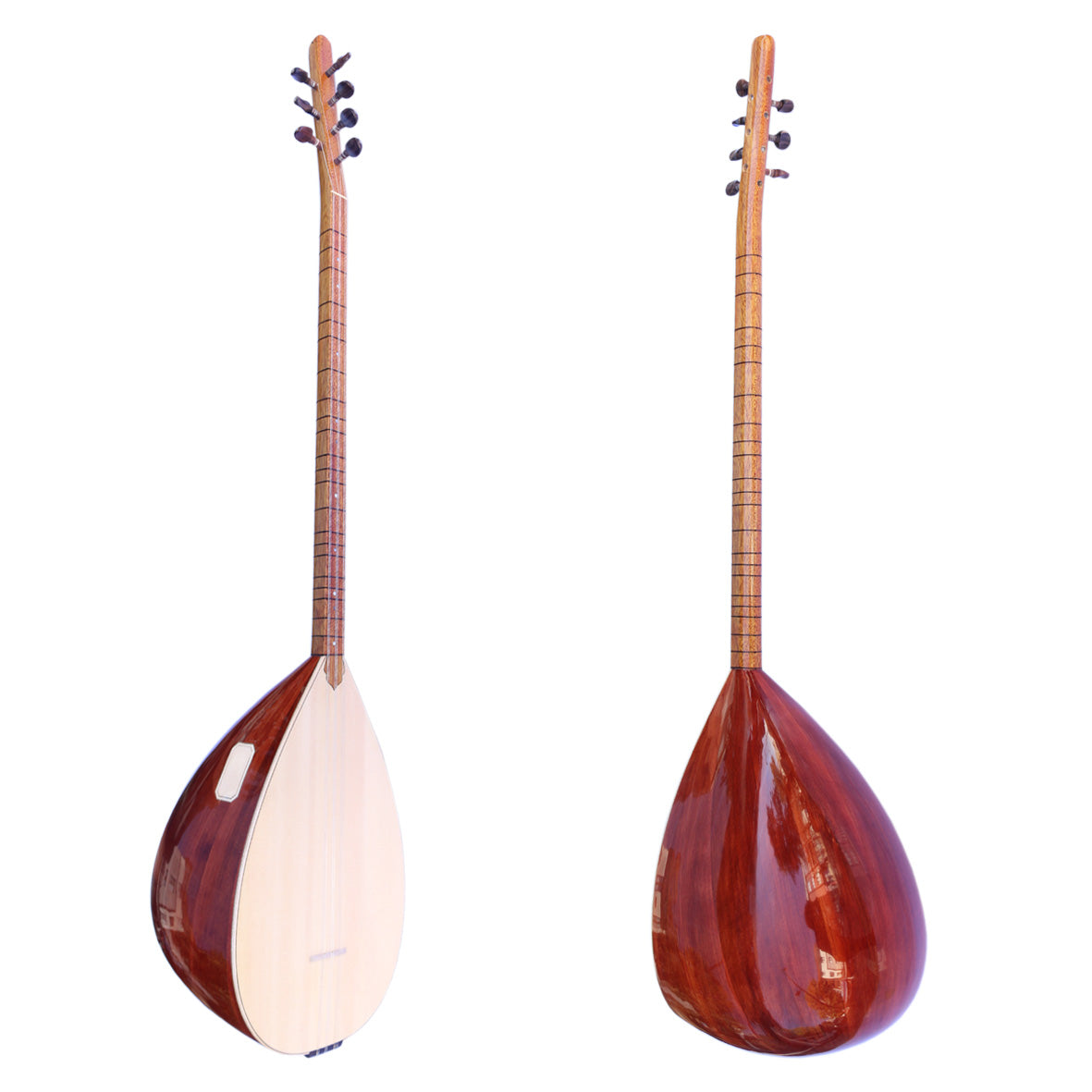 Sala Muzik Türk profesyonel uzun sap ardıç bağlama saz MSL-105-2
