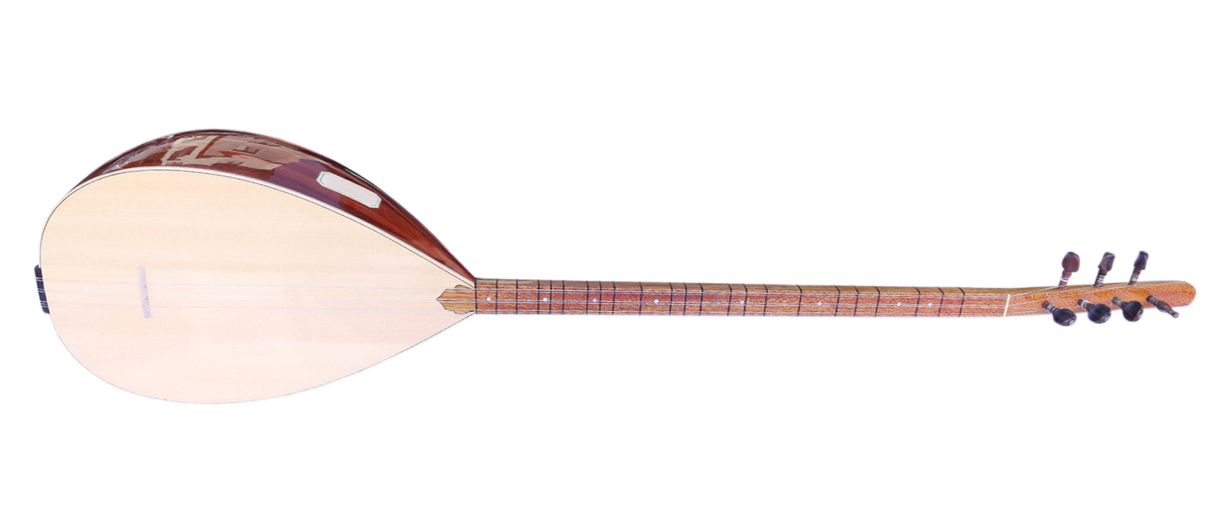 Sala Muzik ardıç uzun sap bağlama MSL-105-2