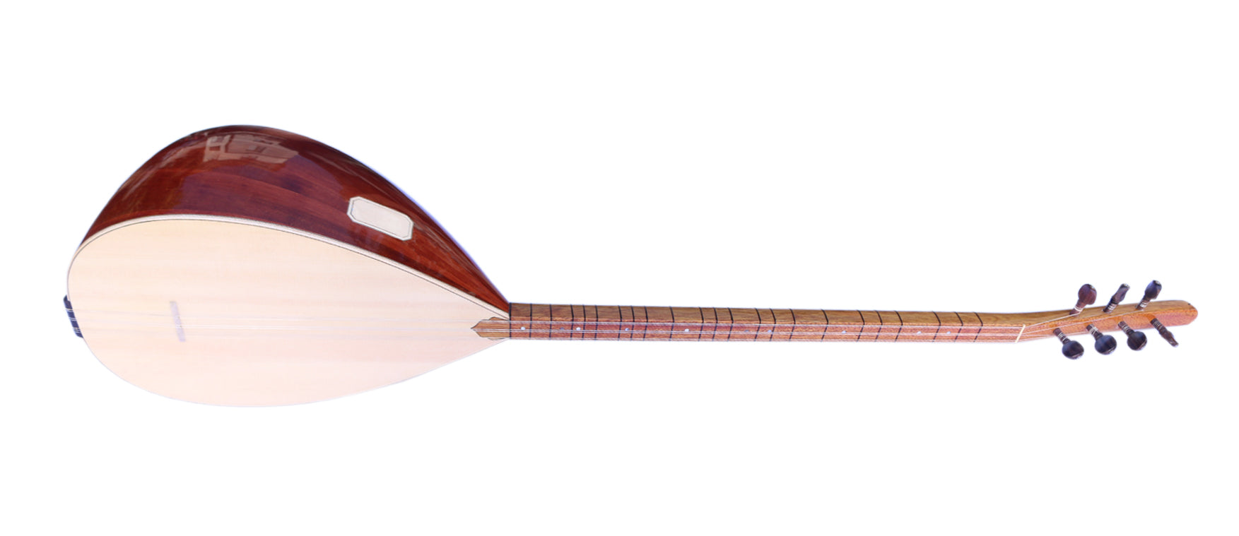 Sala Muzik profesyonel ardıç uzun sap bağlama MSL-105-2