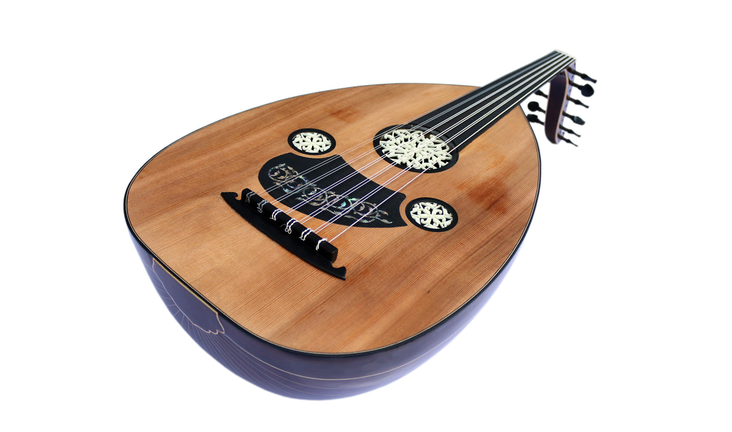 Oud arabe gaucher fait main SALA-A8L Sala Muzik