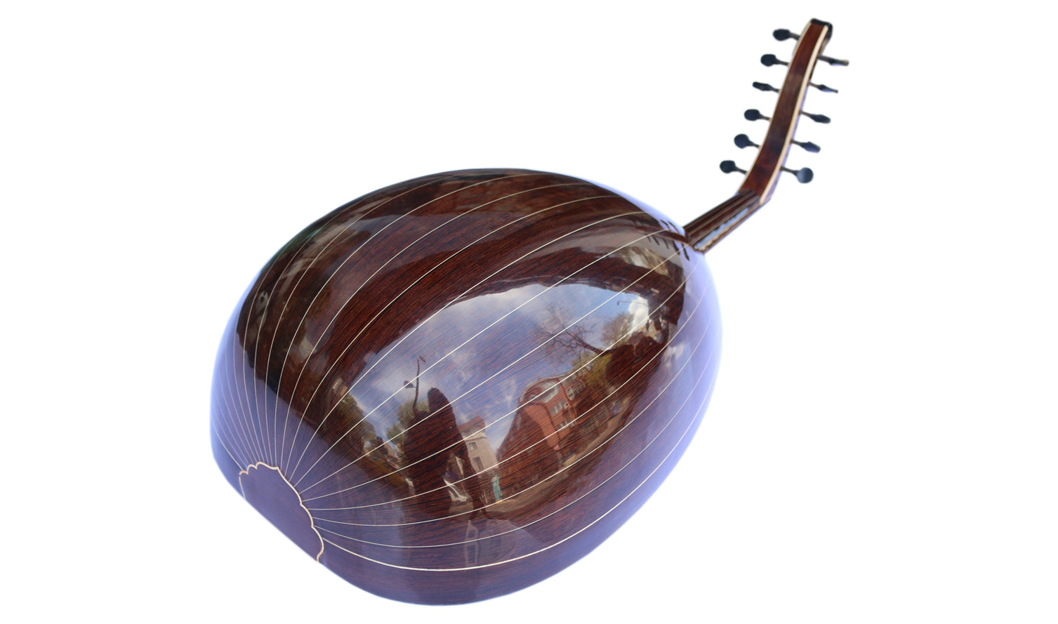 Oud arabe gaucher SALA-A8L en Wenge Sala Muzik