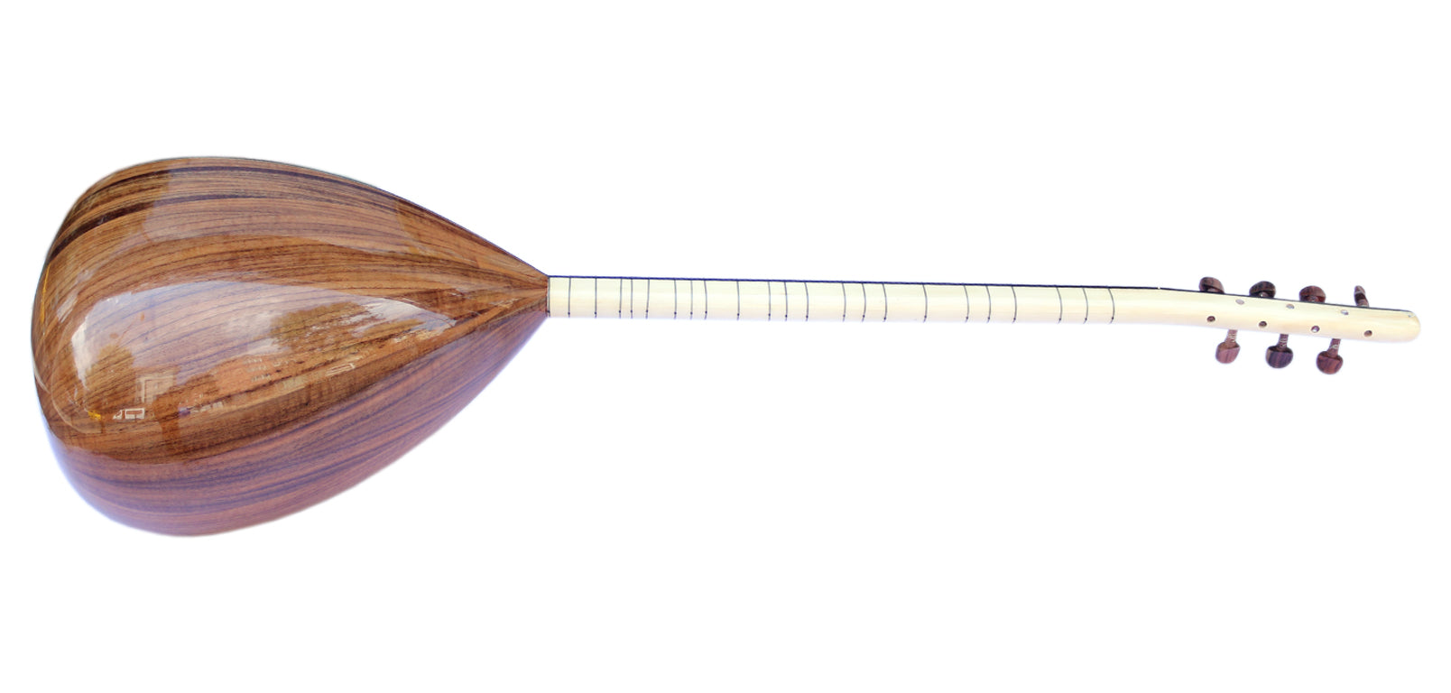 Baglama saz électrique à long manche en noyer ALB-303EQ par Sala