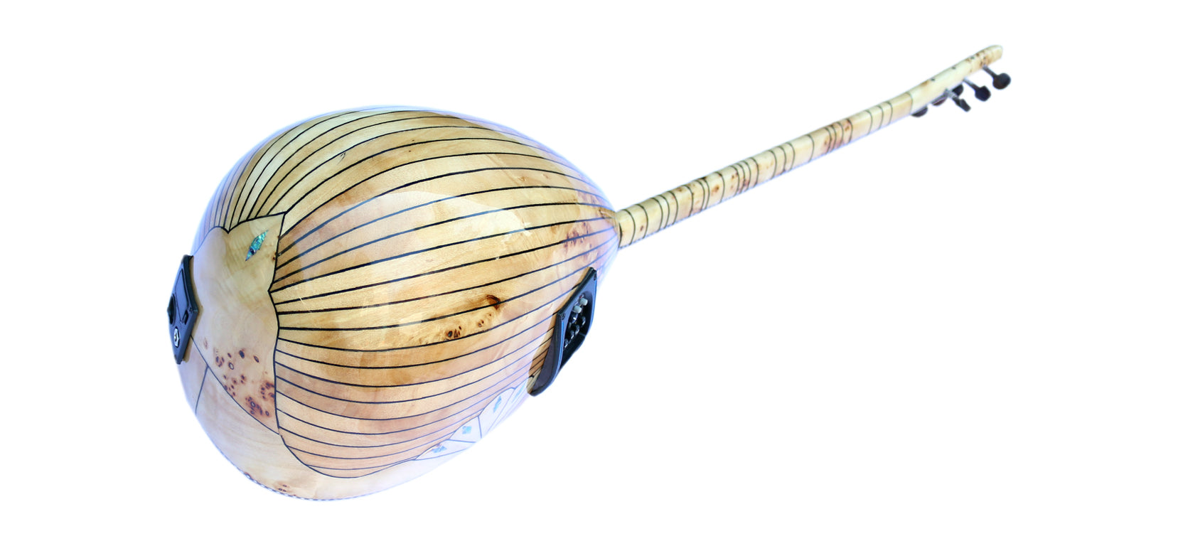 Baglama saz électrique fait main AYS-304 par Ali Demir