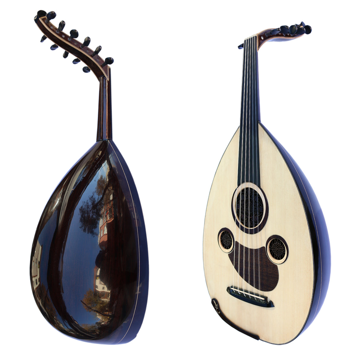 Oud turc Miras MRS-48 avec caisse en wengé et table en épicéa premium