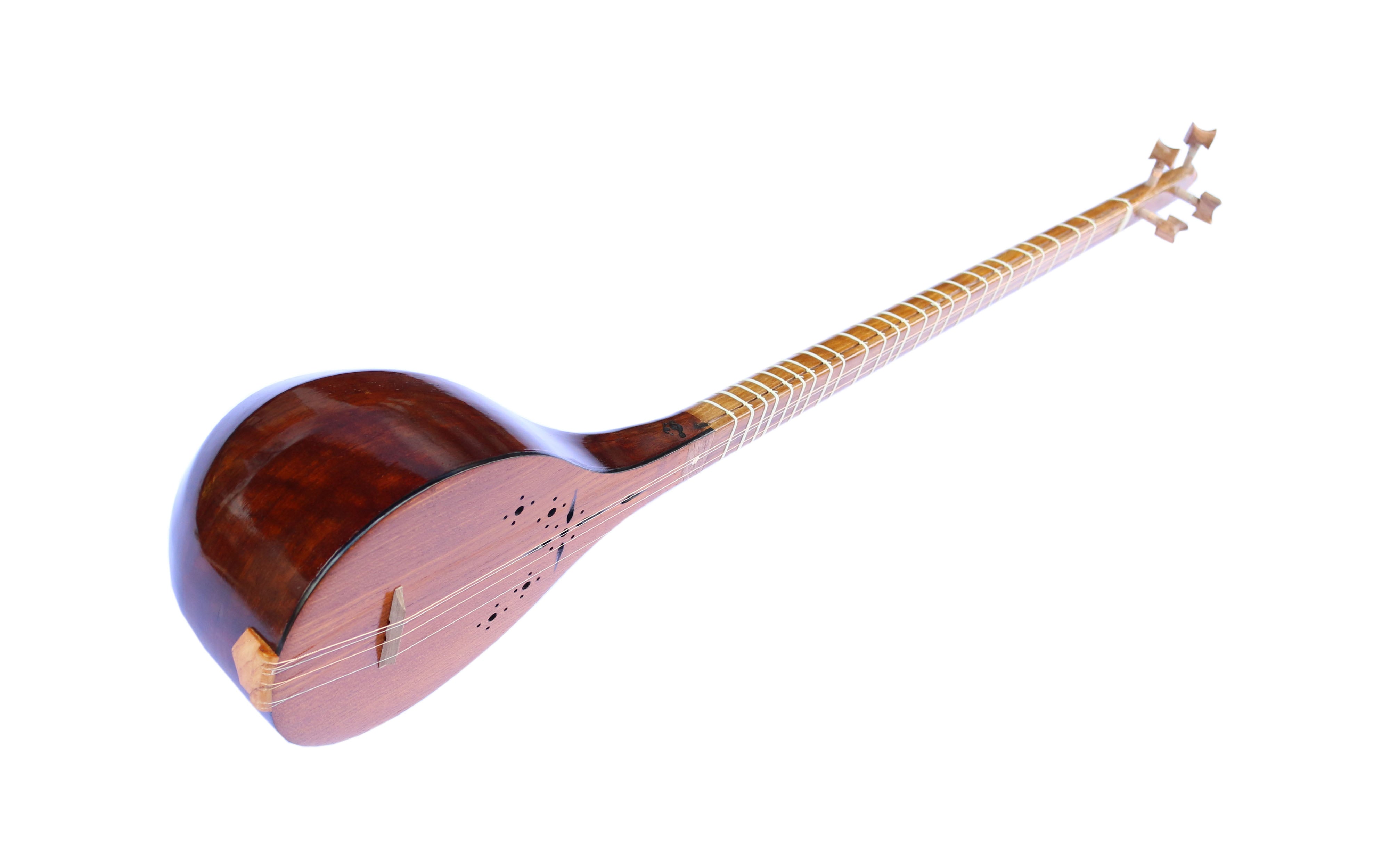 Sétar persan Nava instrument de luthier avec corps en mûrier
