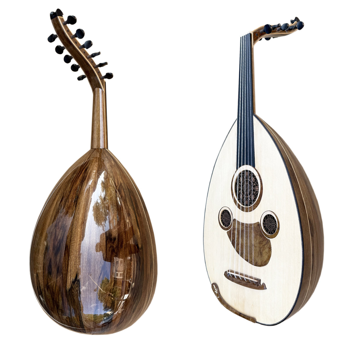 Oud Legacy 100 ans de Miras avec caisse en noyer vieilli centenaire et table en épicéa de maître