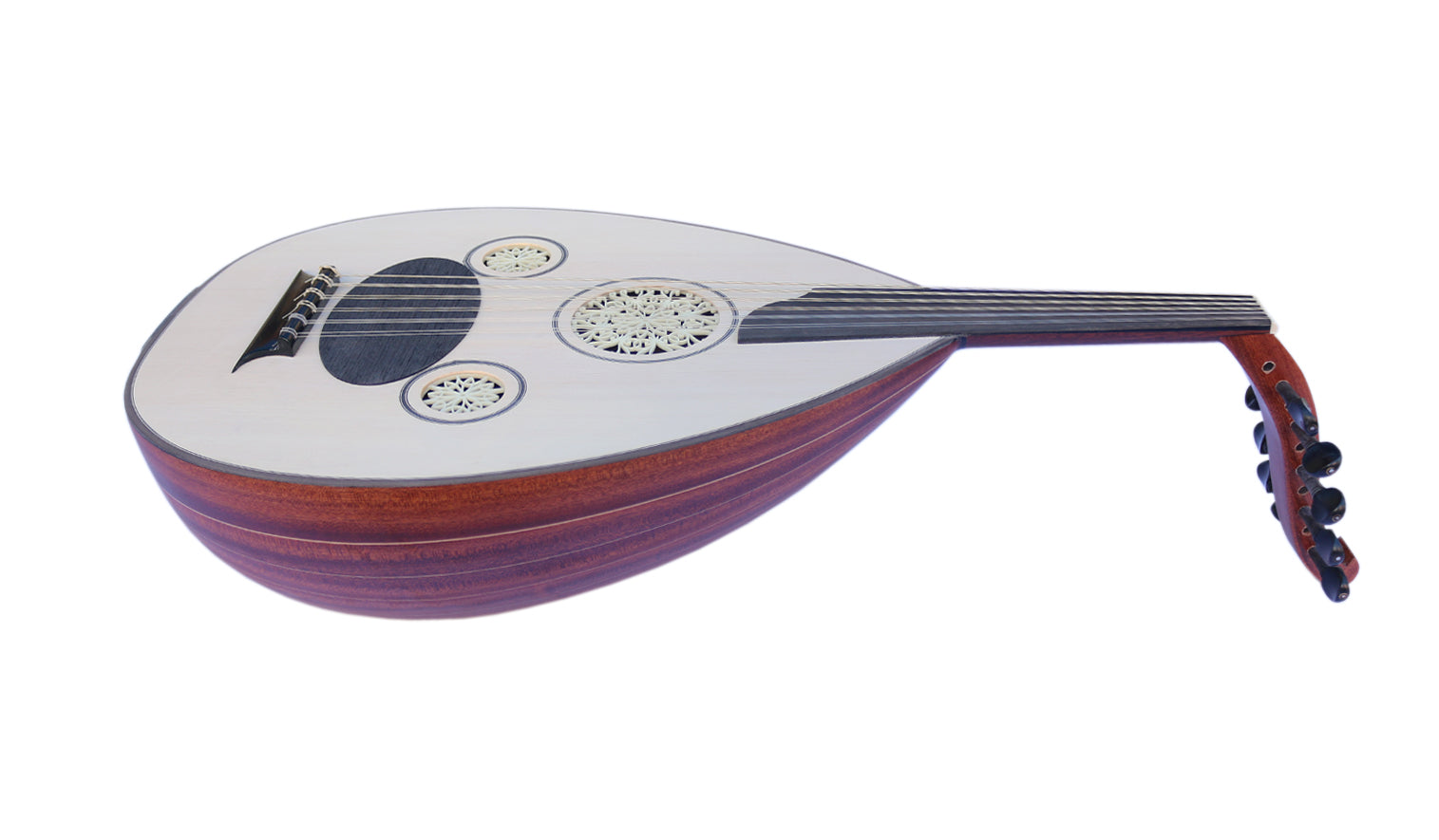 Oud turc AO-101MZ en acajou et épicéa de Sala Muzik
