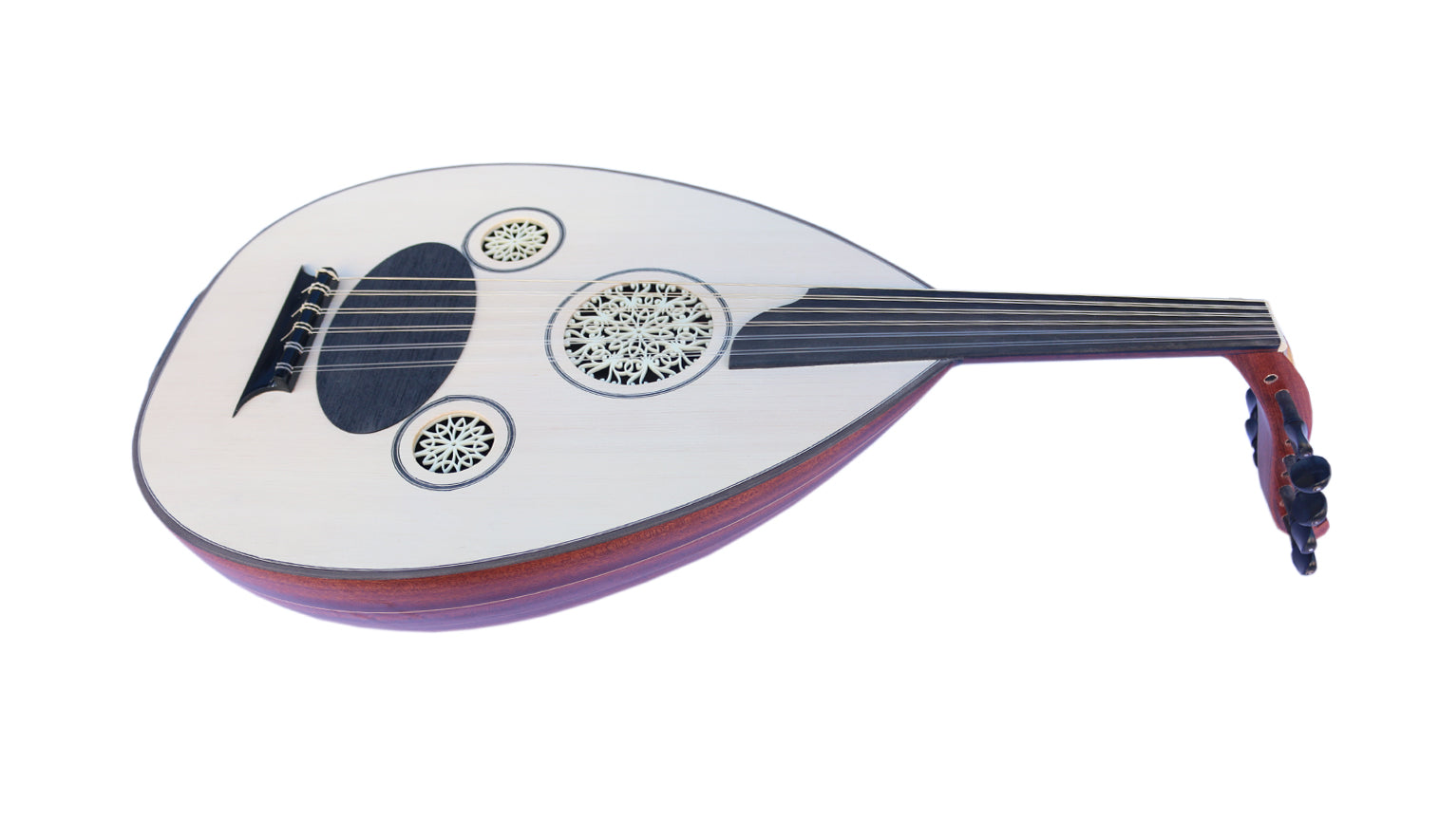 Oud turc artisanal confortable AO-101MZ avec caisse de taille réduite