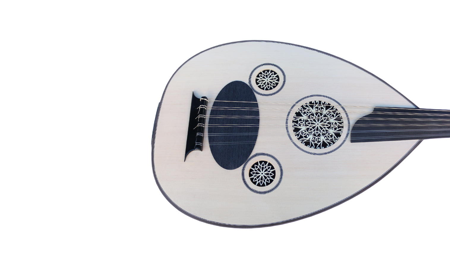 Oud turc taille femme en acajou AO-101MZ de Sala Muzik