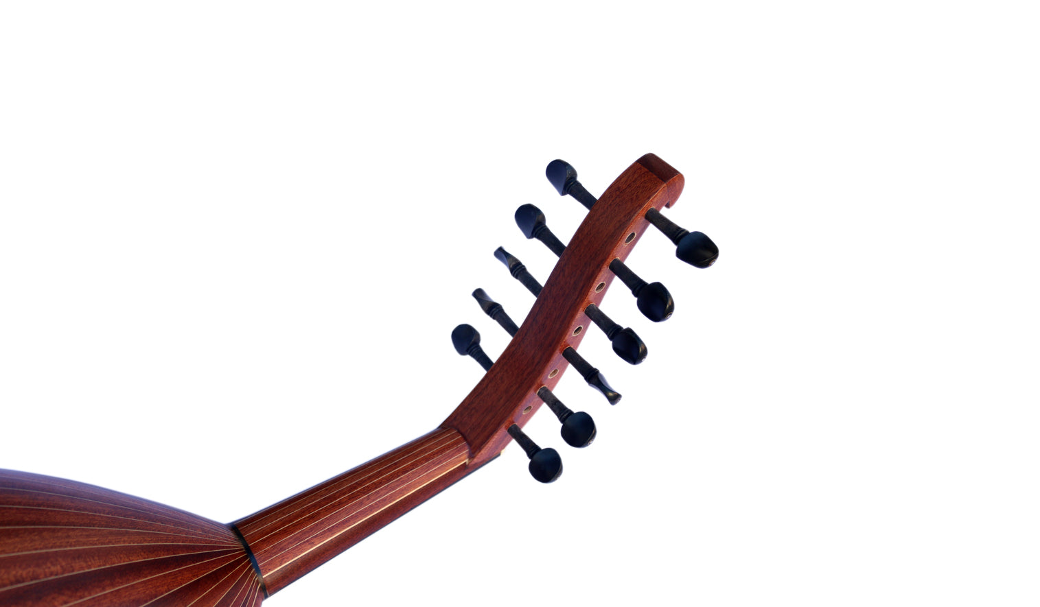 Oud turc taille femme en acajou AO-101MZ de Sala Muzik