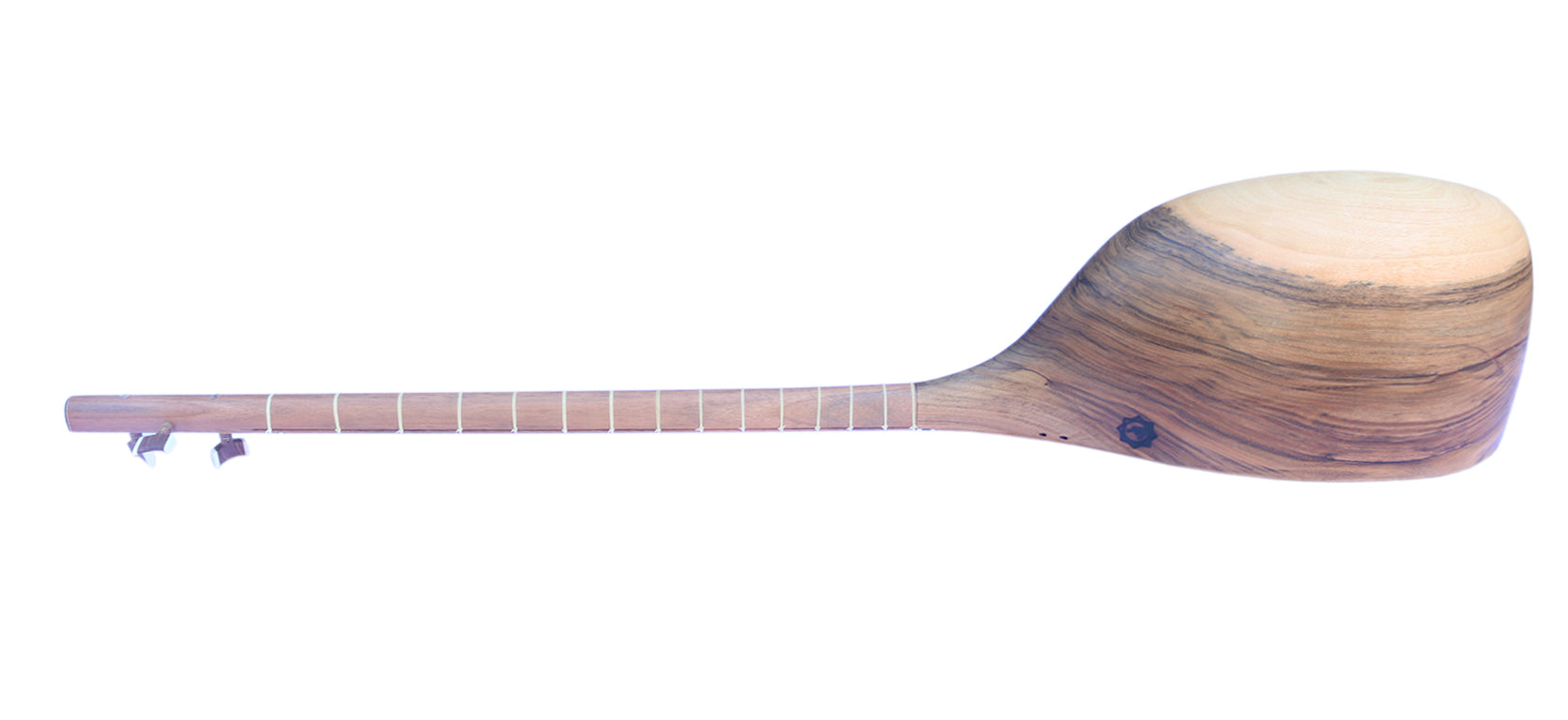 Professionell vänsterhänt persisk tanbur i urholkad valnöt MOT-5L