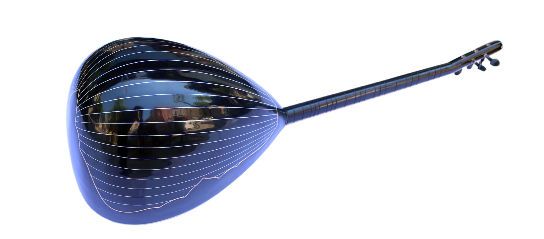 Professionell elektrisk bağlama saz med lång hals och P.TONE-mikrofoner PI-4B