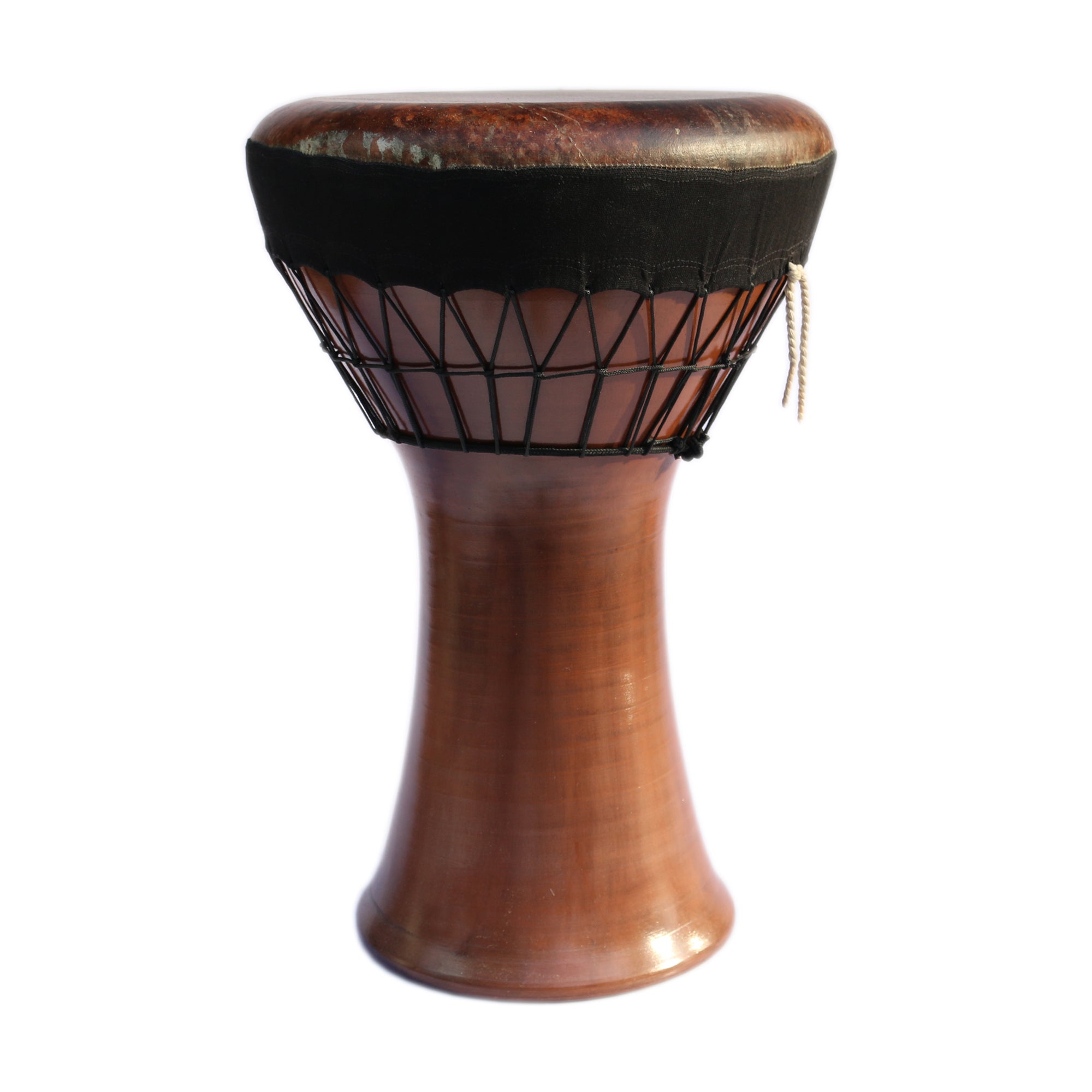 Sala yapımı profesyonel seramik darbuka SCD-404 balık derisi ve kil gövde