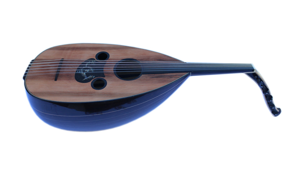 Sala Muzik Premium arabische Oud SALA-B8 mit beweglichem Steg Wenge-Korpus und Zederndecke
