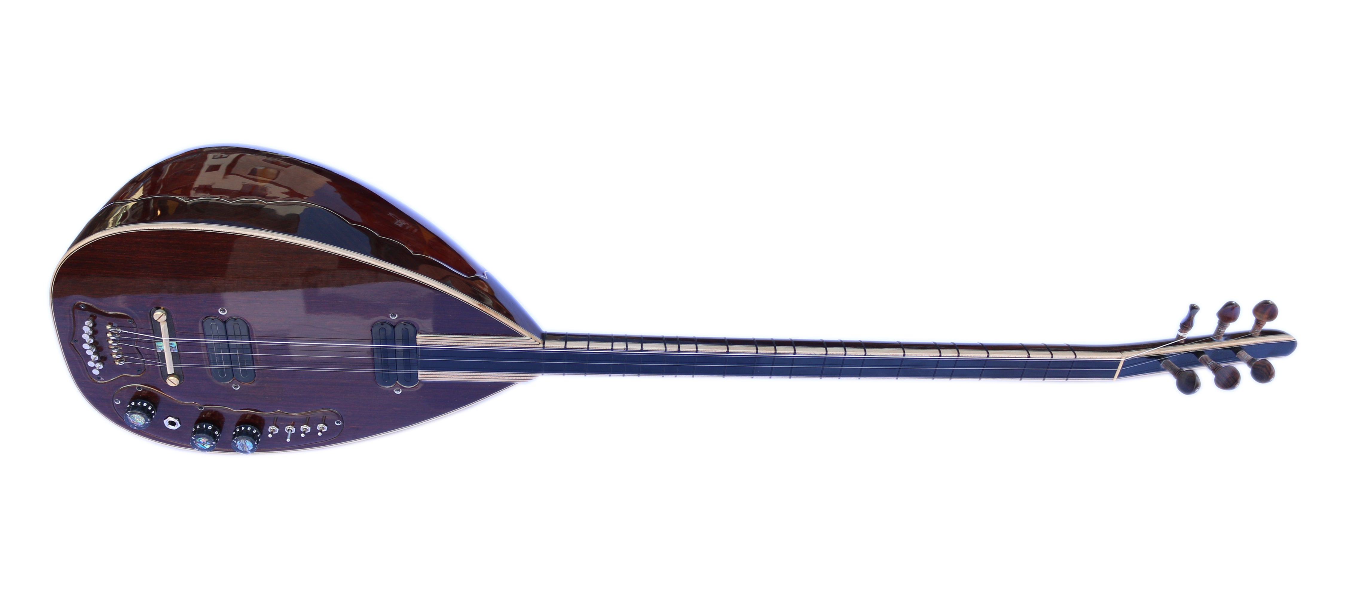 Sala Muzik profesyonel elektro bağlama saz SES-12