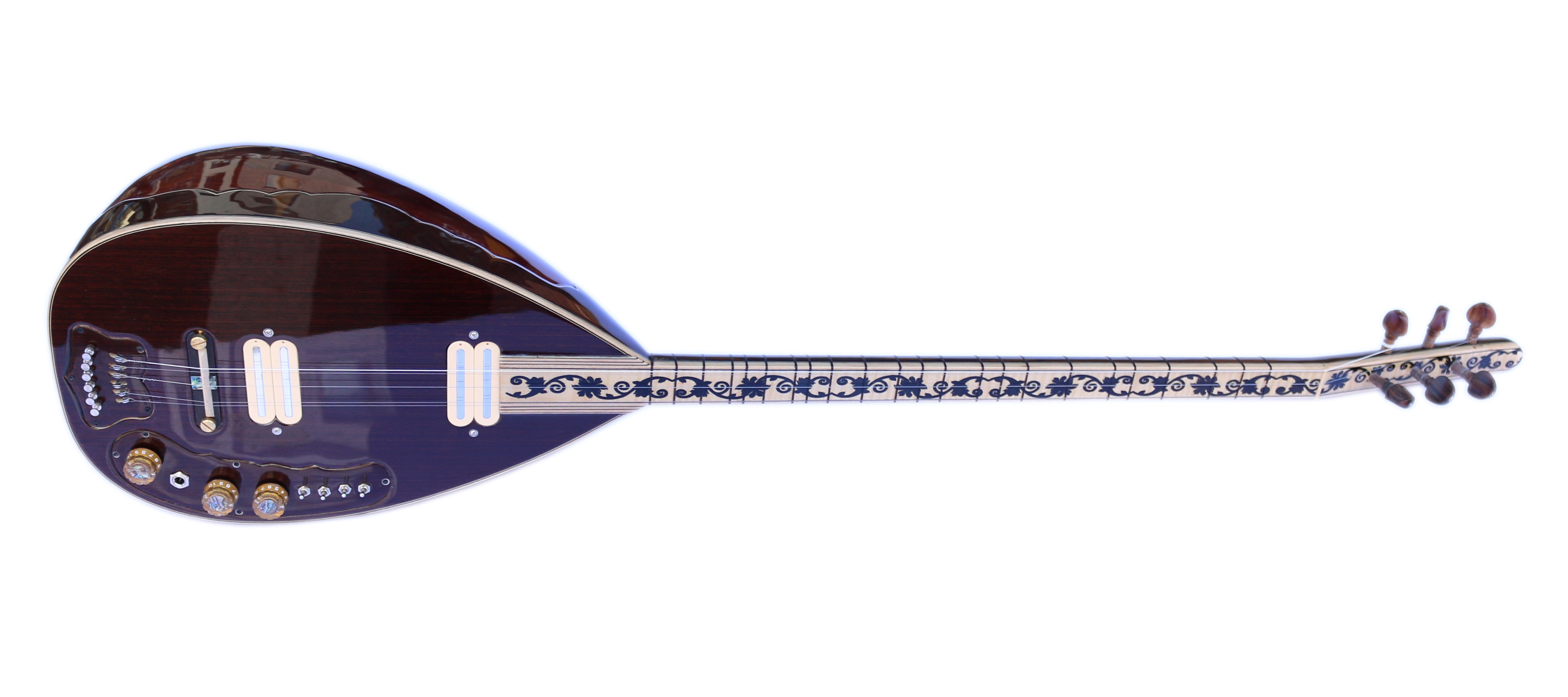 Sala Muzik profesyonel elektro bağlama saz SES-13