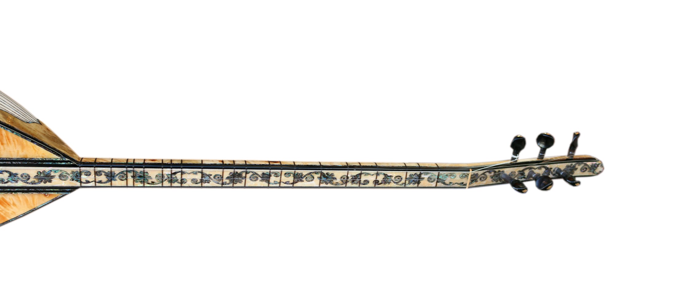 Sala yapımı sedef kakmalı elektro saz PEARL-4