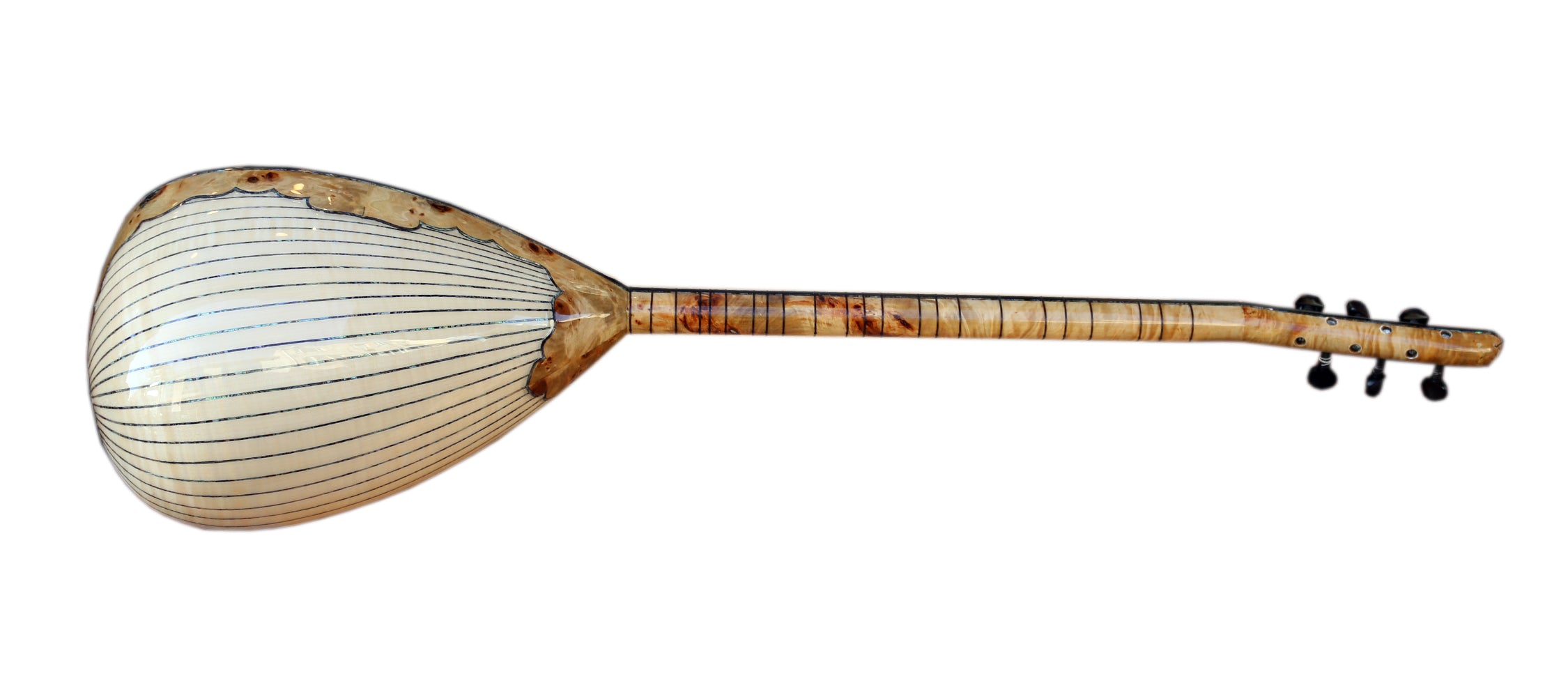 El yapımı özel elektro saz PEARL-4