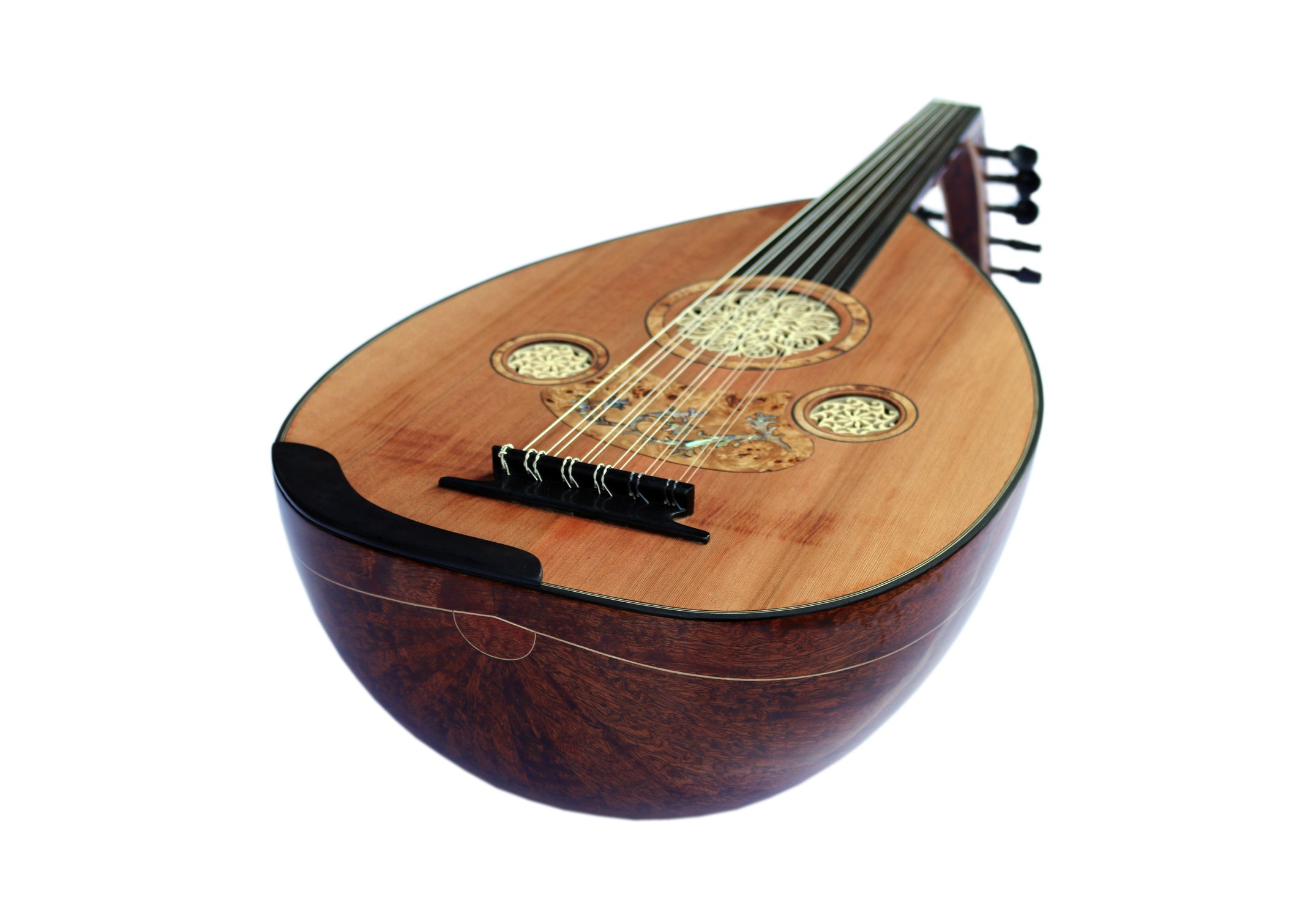 Oud turc fait main SALA-T17 par Sala Muzik